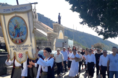 Proslavljen blagdan Gospe Karmelske u  Bagaloviću