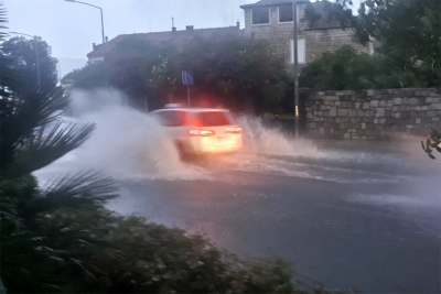 Jaka kiša jutros &#039;potopila&#039; Dubrovnik