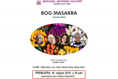 MAK METKOVIĆ - PREMIJERA PREDSTAVE &#039;BOG MASAKRA&#039;