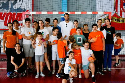 Zvonimir Srna podržao HandbALL IN program za djecu s poteškoćama u Metkoviću