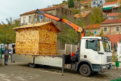 Luka Ploče d.d. dvije adventske kućice je donirala Općini Kula Norinska