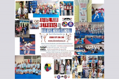 Karate klub Metković vrši upis novih članova