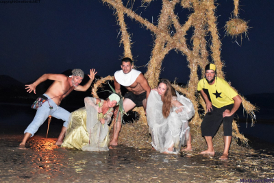 Umjetnički performans  &quot;SAN PJEŠČANE VEČERI&quot;  - SAND ART NERETVA FESTIVALA