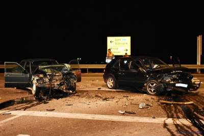 Teška prometna nesreća na križanju Splitske i sv. Franje Asiškoga/FOTO/VIDEO