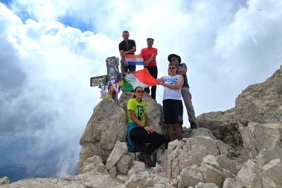 HPD METKOVIĆ Gran Sasso d’Italia 06. – 11.08.2024. na vrhu Corno Grande 2913 m