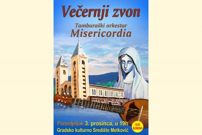 Večeras u GKS-u nastupa tamburaški sastav &#039;Misericordia&#039;