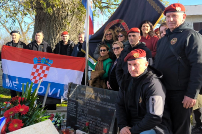 VETERANI  IV.GARDIJSKE BRIGADE NA OBILJEŽAVANJU 31.OBLJETNICE VRO MASLENICA