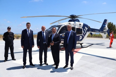 Ministar Beroš u Dubrovniku povodom uspostavljanja ovogodišnje Hitne helikopterske službe