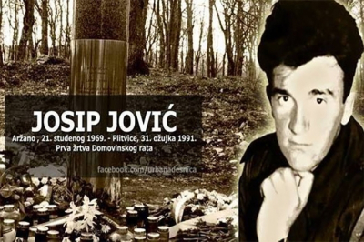 PROŠLO JE 33 GODINE Na današnji dan je poginuo Josip Jović, prva žrtva Domovinskog rata