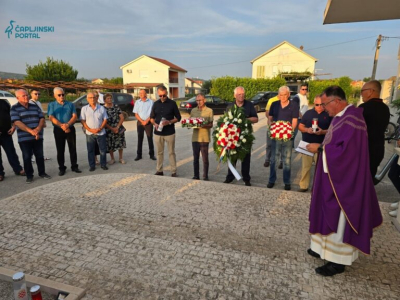 Sjećanje na heroje Gabela Polja: Svijeće, molitva i vijenci za osmoricu branitelja