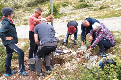 HPD Gledavac  -  Markiranje staze Marin vijenac - 26.5.2024.