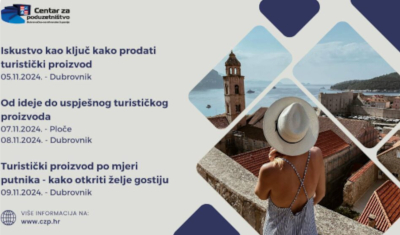 PRIJAVITE SE I UČITE OD STRUČNJAKA: Radionice o razvoju turističkih proizvoda u Dubrovniku i Pločama