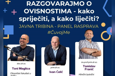 NAJAVA – Zajednica Pape Ivana XXIII. organizira panel rasprava na temu ‘Razgovarajmo o ovisnostima – kako spriječiti, a kako liječiti?’