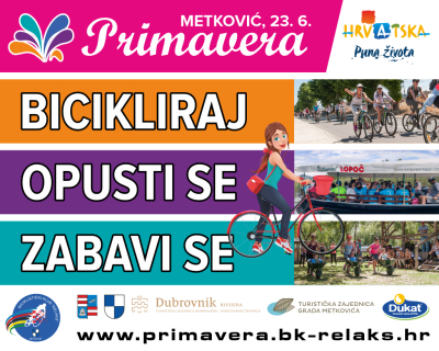 OTVORENE PRIJAVE ZA BICIKLISTIČKU  MANIFESTACIJU PRIMAVERA