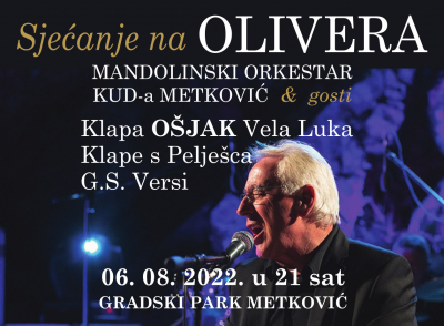 Mandolinski orkestar KUD-a Metković - Sjećanje na Olivera