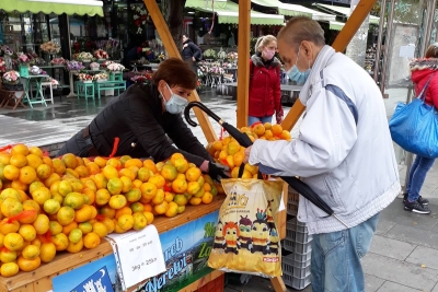 Proizvođači zadovoljni početkom Inicijative samostalnog plasmana mandarina na javnim površinama gradova i općina