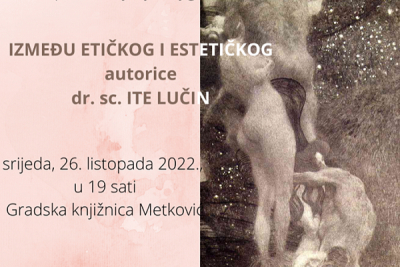 Gradska knjižnica Metković – u srijedu predstavljanje knjige autorice Ite Lučin