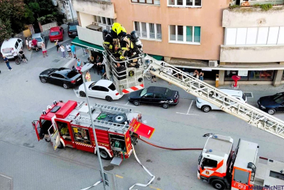 Brzom intervencijom JVP-a Metković spriječena eskalacija požara u stanu