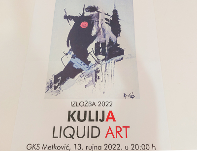 U GKS-u otvorenje izložbe ‘Liquid Art’ Ivice Ivaniša – Kulije