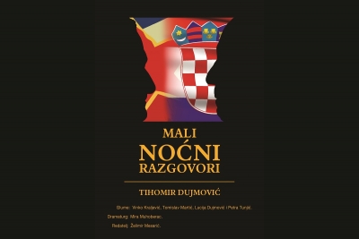 Predstava &#039;Mali noćni razgovori ljevice i desnice&#039; - 28.6. u 21 sat, Kazališna dvorana GKS-a