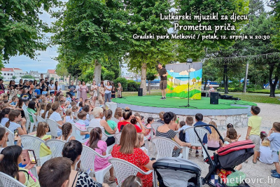 Lutkarski mjuzikl ‘Prometna priča’ u petak u Gradskome parku u Metkoviću