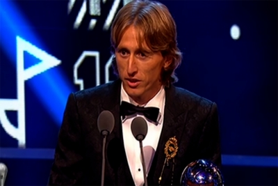 Luka Modrić i službeno je najbolji nogometaš 2018. godine!