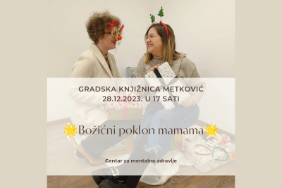 Centar za mentalno zdravlje Metković poklanja radionicu za mame na kojoj će osnažiti sebe i naučiti kako se pobrinuti za sebe