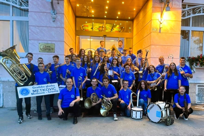 NAJAVA Koncert Gradske glazbe Metković i Puhačkog orkestra Križevci