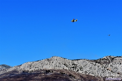 Bura se smanjila, kanaderi još gase