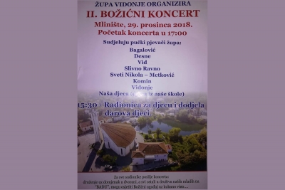 Pozivate se na Božićnu radionicu i koncert u Općinu Zažablje