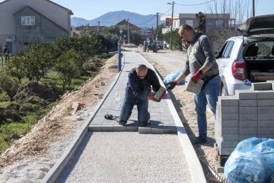 U TIJEKU RADOVI NA PROJEKTU ODRŽAVANJA NOGOSTUPA U ULICI PETRA KREŠIMIRA IV.