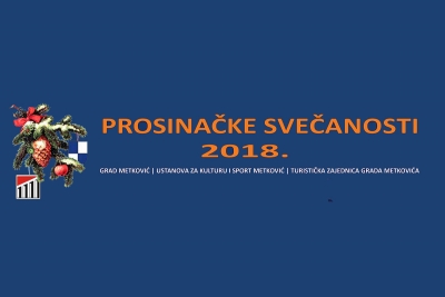 Najava događanja Prosinačkih svečanosti za 14. prosinca 2018.