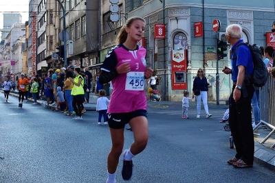 Lukrecija Krstičević na maratonu u Sarajevu otrčala 4 km za izvrsnih 14.30 minuta i na cilj stigla 5.