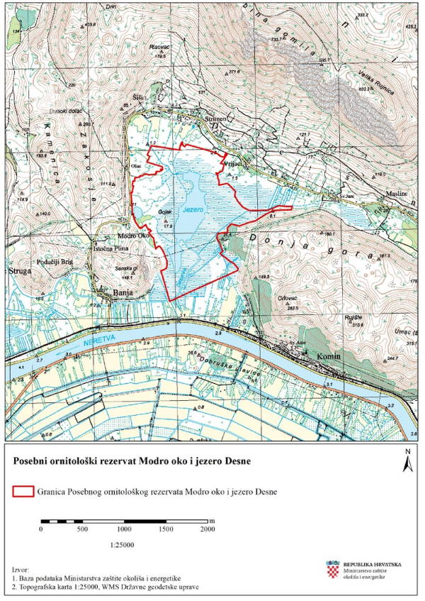 rezervat Modro oko i jezero Desne